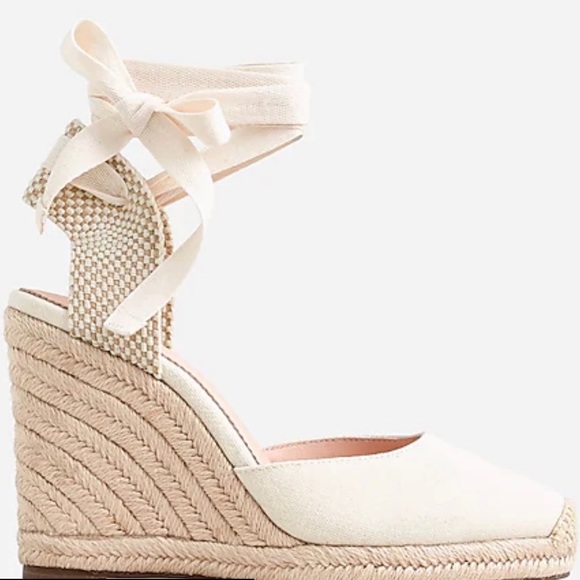 J. Crew Shoes - J Crew Round Toe Espadrille Wedges SZ 9 NIB
